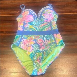 Lilly Pulitzer Kolka One Piece Swimsuit size 6
